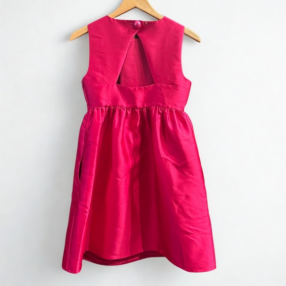 KATE SPADE Open Back Lucille Mini Dress Rosa Plum Pink Sz 2 NWT - Picture 6 of 15